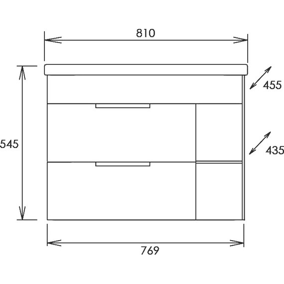 Тумба подвесная с раковиной Onika Легран 80 см 108047, дуб галифакс - 9 Тумба подвесная с раковиной Onika Легран 80 см 108047, дуб галифакс фото 9