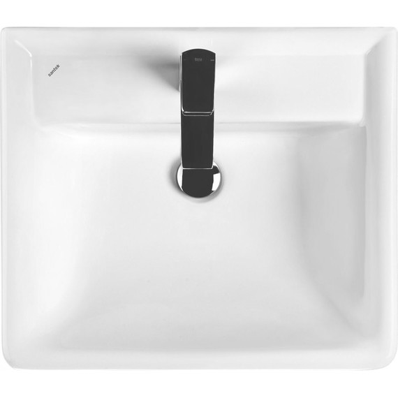 Тумба напольная с раковиной Onika Балтика-Квадро Black 55 см 105552 фото 10