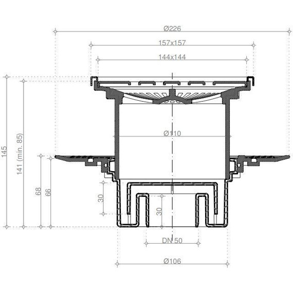 Трап Pestan (BETTOSERB) Confluo Standard Vertical Tide Mask 13000074 фото 6