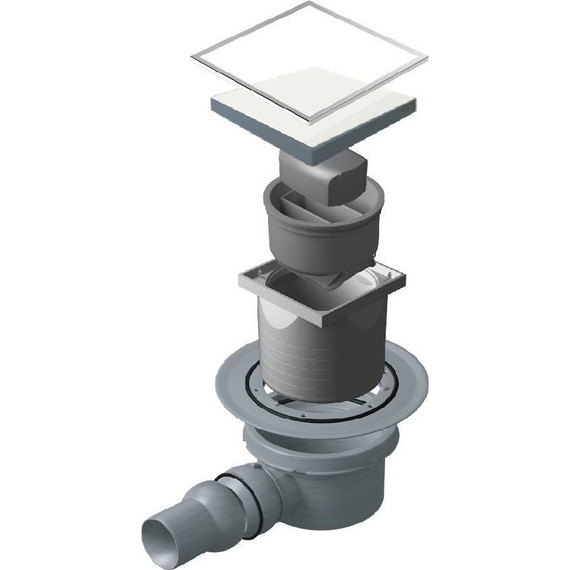 Трап Pestan (BETTOSERB) Confluo Standard Dry 1 White Glass 13000104, белый фото 4