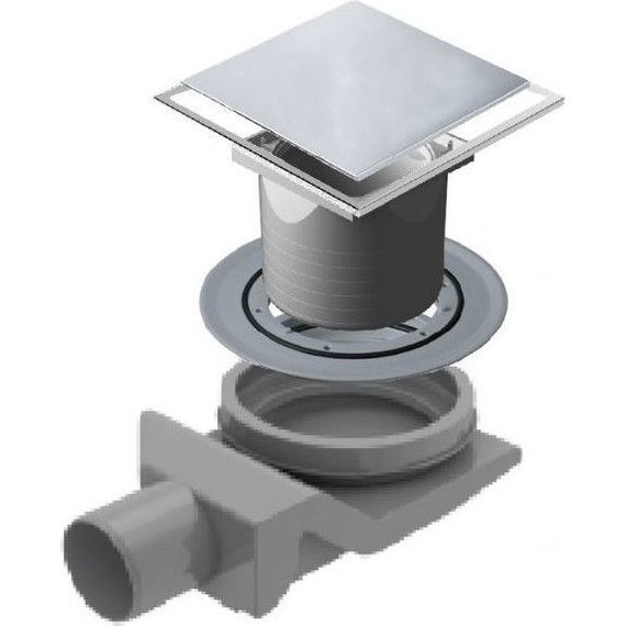 Трап Pestan (BETTOSERB) Confluo Standard Plate 8 10x10 2 in 1 13702566 (под плитку) фото 3