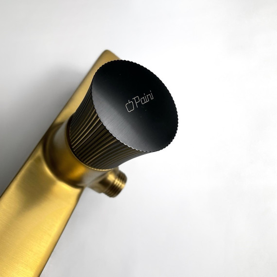 Смеситель для душа Paini Domus 18PJ511PZ, матовое золото фото 3