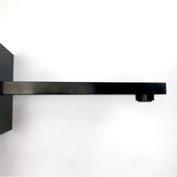 Смеситель для раковины настенный Paini Grazia 21PZ208, чёрный матовый фото 4