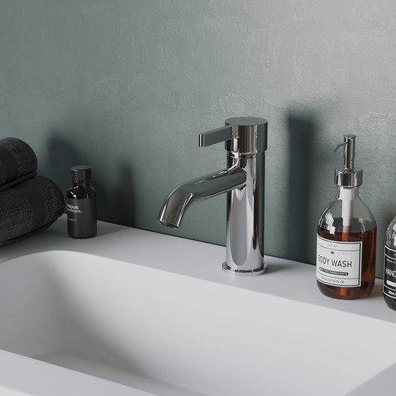 Смеситель для раковины Paini Brera 74CR205O фото 2