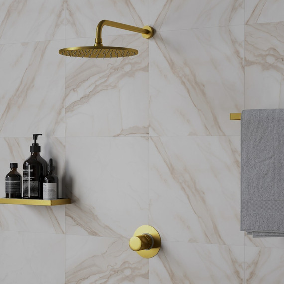 Смеситель для душа Paini Cox Grip 7GPJ690, матовое золото фото 2