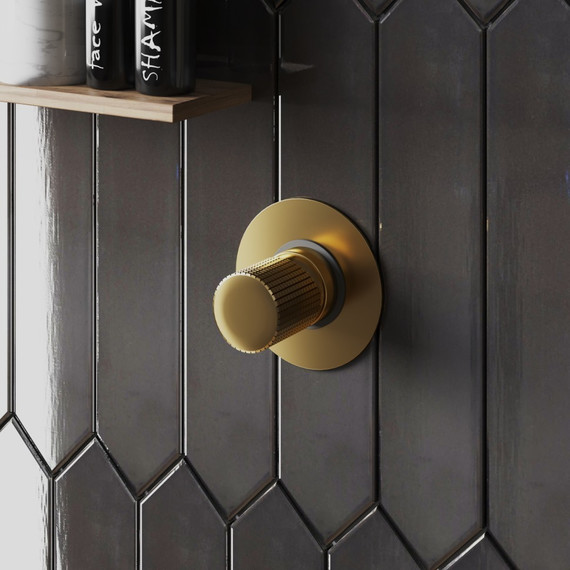 Смеситель для душа Paini Cox Grip 7GPJ690, матовое золото фото 3