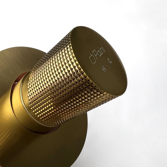 Смеситель для душа Paini Cox Grip 7GPJ690, матовое золото фото 5