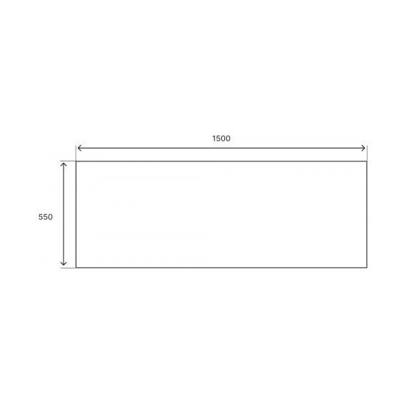 Панель фронтальная для ванны Pestan Veedi 150 см 137000150 фото 3