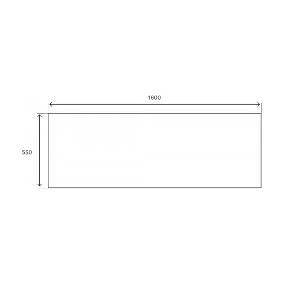 Панель фронтальная для ванны Pestan Veedi 160 см 137000160 фото 3