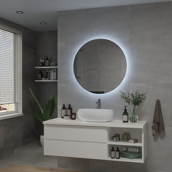 Зеркало Континент Ajour Led 80 см ЗЛП105 - 2 Зеркало Континент Ajour Led 80 см ЗЛП105 фото 2