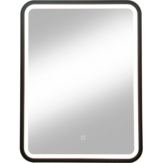 Зеркало Континент Enjoy Black Led 60 см ЗЛП1100 - 6 Зеркало Континент Enjoy Black Led 60 см ЗЛП1100 фото 6