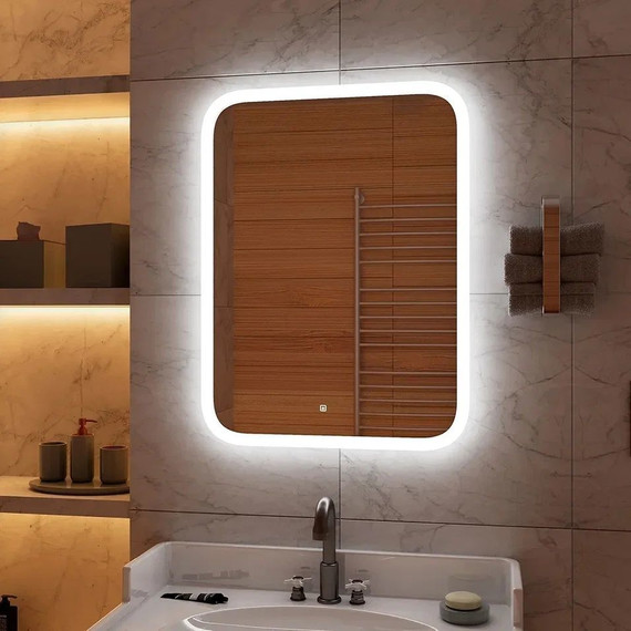 Зеркало Континент Glamour Led 60 см ЗЛП140 - 8 Зеркало Континент Glamour Led 60 см ЗЛП140 фото 8