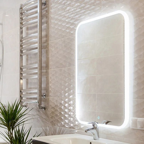Зеркало Континент Glamour Led 60 см ЗЛП140 - 9 Зеркало Континент Glamour Led 60 см ЗЛП140 фото 9