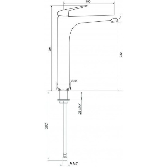 Смеситель для раковины высокий Paini Laguna LACR205LL фото 9