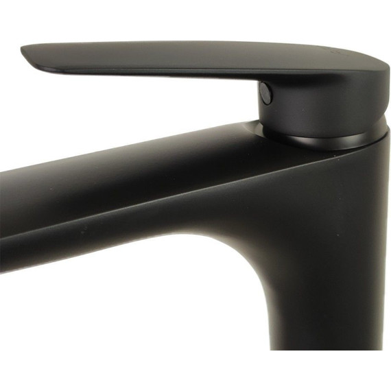 Смеситель для раковины высокий Paini Laguna LAYO205LL, черный фото 6