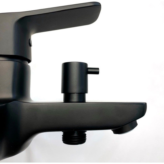 Смеситель для ванны Paini Viva Style P4YO111, черный фото 4