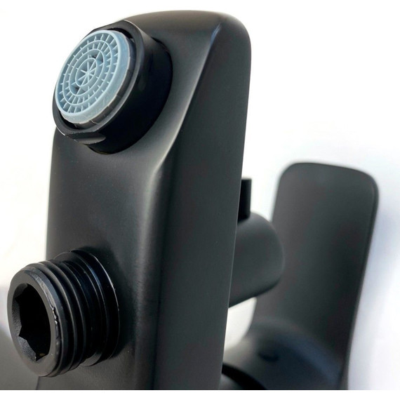 Смеситель для ванны Paini Viva Style P4YO111, черный фото 5