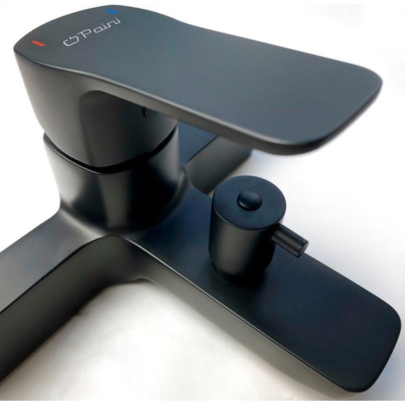 Смеситель для ванны Paini Viva Style P4YO111, черный фото 7