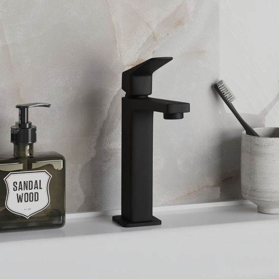 Смеситель для раковины Paini Bari RTYO205, черный фото 2