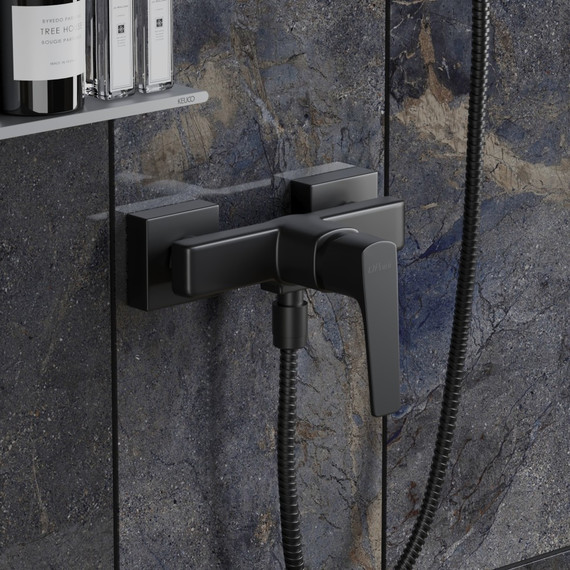 Смеситель для душа Paini Bari RTYO511, черный фото 2