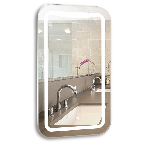 Зеркало Azario Турин Led 40 см фото 