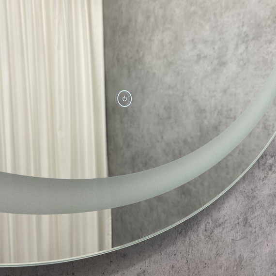 Зеркало Comforty Круг 75 см (бесконтактный сенсор) фото 4