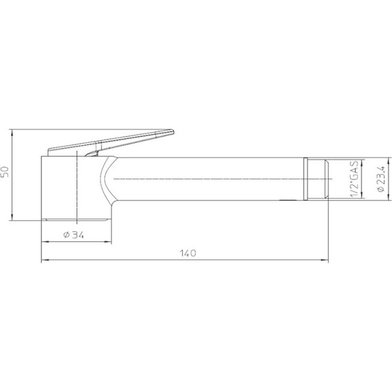 Гигиенический душ Bossini Paloma Brass B00470.030 фото 2