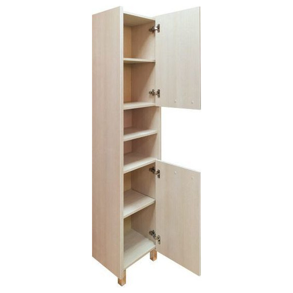 Пенал напольный Comforty Марио 40 см, дуб дымчатый - 3 Пенал напольный Comforty Марио 40 см, дуб дымчатый фото 3