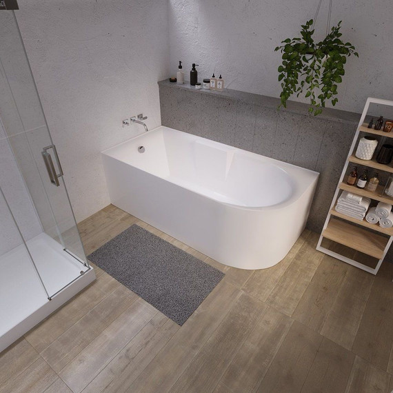 Ванна акриловая Grossman 170x75 см GR-2202L фото 2