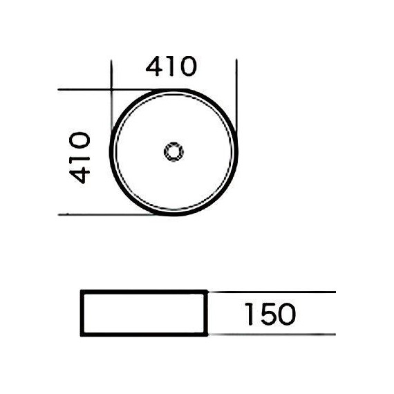 Раковина-чаша Grossman 41 см GR-3013 фото 8