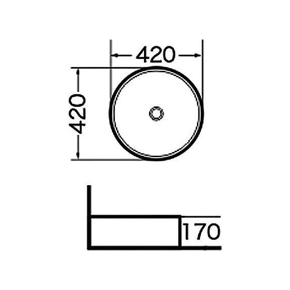 Раковина-чаша Grossman 42 см GR-3014 - 8 Раковина-чаша Grossman 42 см GR-3014 фото 8