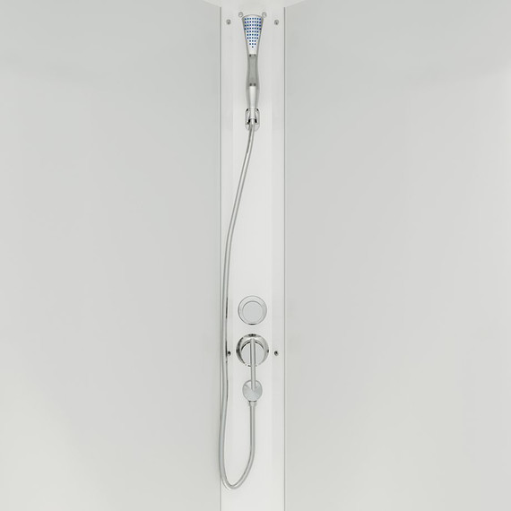 Душевая кабина Triton Ультра А 80x80 см, белый/прозрачное фото 5