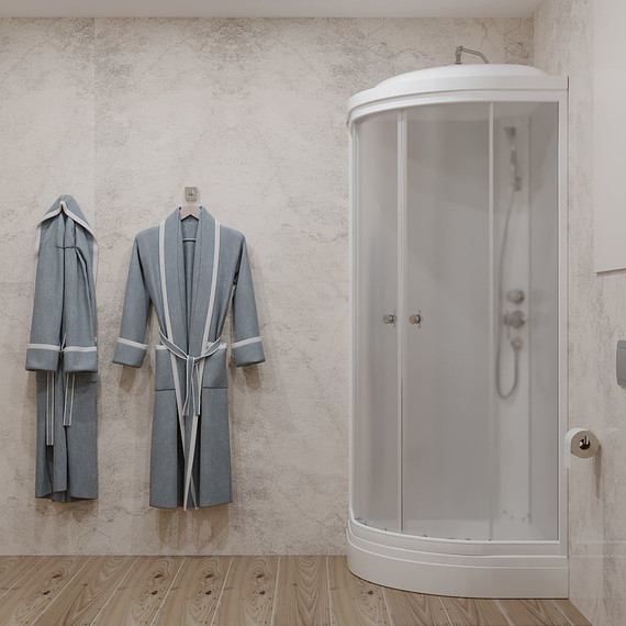 Душевая кабина Triton Ультра А 80x80 см, белый/прозрачное фото 7