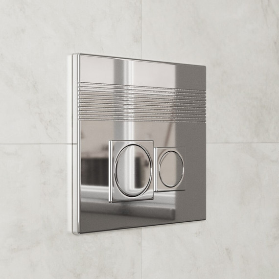 Кнопка смыва Grossman Cosmo 800.Т1.02.100.100, хром глянцевый фото 2