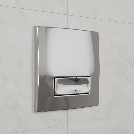 Кнопка смыва Grossman Classic 800.Т1.04.100.100, хром глянцевый фото 2