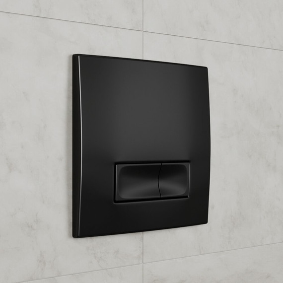 Кнопка смыва Grossman Classic 800.Т1.04.210.210, черный матовый фото 2