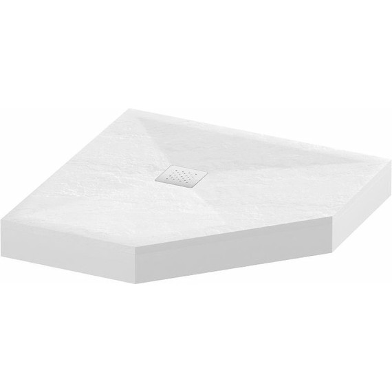 Поддон каменный Grossman Strong 100x100 см GR-S1100100D, белый матовый - 2 Поддон каменный Grossman Strong 100x100 см GR-S1100100D, белый матовый фото 2