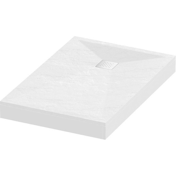 Поддон каменный Grossman Strong 110x80 см GR-S180110Q, белый матовый - 3 Поддон каменный Grossman Strong 110x80 см GR-S180110Q, белый матовый фото 3