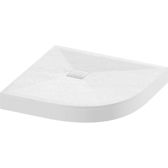 Поддон каменный Grossman Strong 90x90 см GR-S19090, белый матовый фото 3