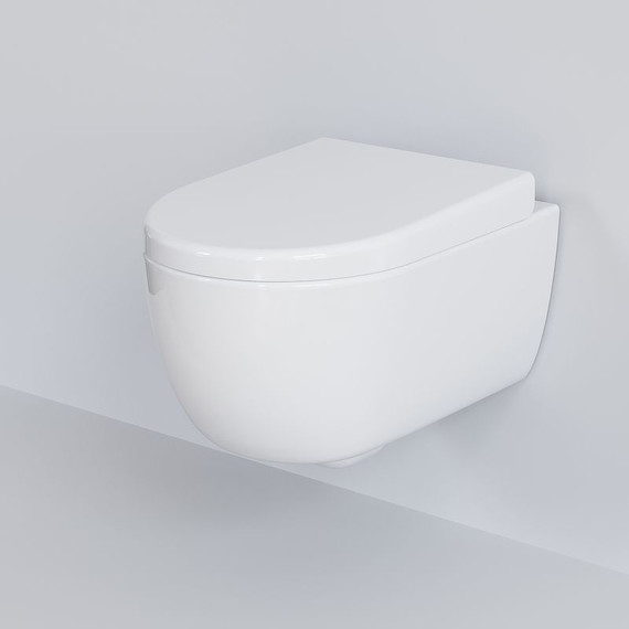 Унитаз подвесной безободковый Ambassador Abner 103T20001R фото 3