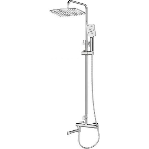 Душевая стойка BelBagno Acqua ACQUA-VSCM-CRM, Цвет производителя: хром фото 