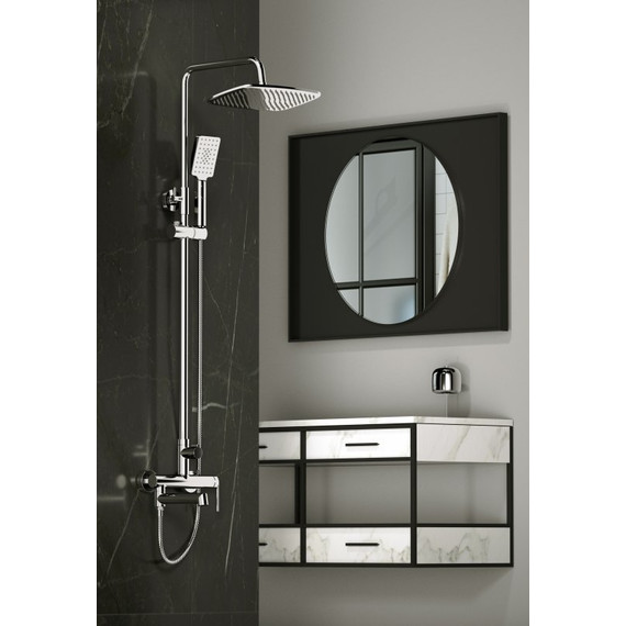 Душевая стойка BelBagno Acqua ACQUA-VSCM-CRM, Цвет производителя: хром фото 2