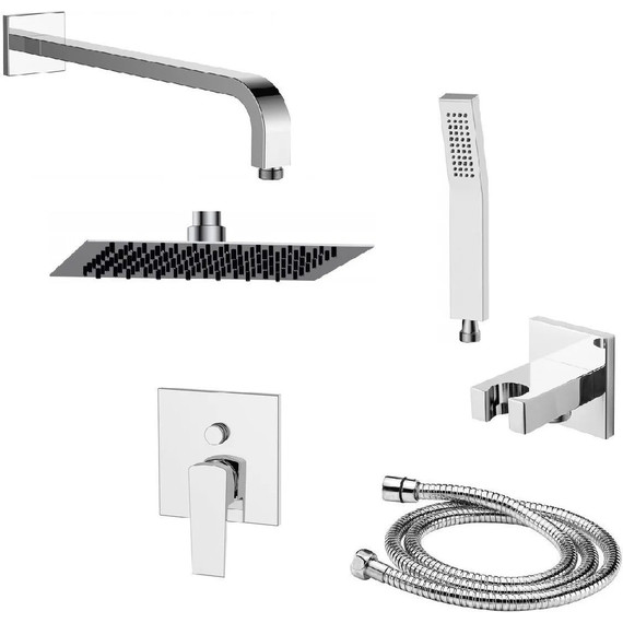 Душевая система для душа BelBagno Arlie ARLIE-DSET-CRM фото 