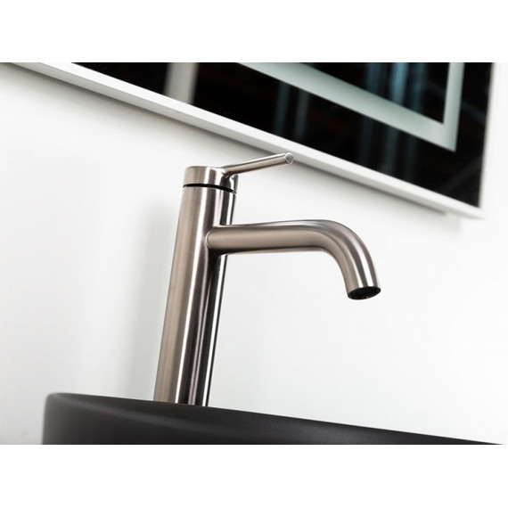 Смеситель для раковины высокий BelBagno Etna ETN-LMC2-IN, сатин фото 2