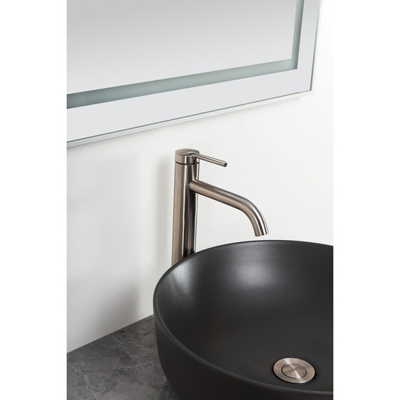 Смеситель для раковины высокий BelBagno Etna ETN-LMC2-IN, сатин фото 5