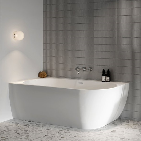 Ванна акриловая Ravak Freedom Corner 170х80 см L XC00100041 (слив перелив хром) фото 3