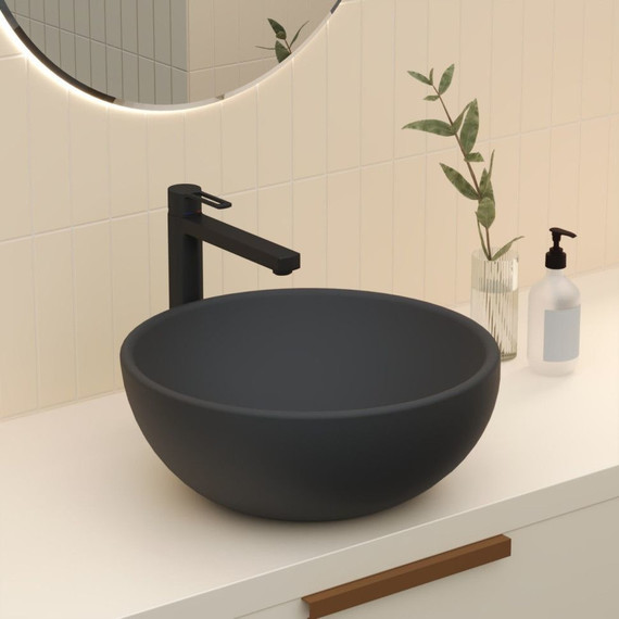 Раковина-чаша Ambassador Queen 45 см 116T20201, черный матовый фото 5