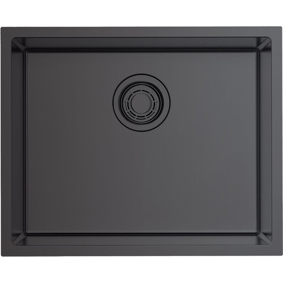 Кухонная мойка Omoikiri Tadzava 54-U/I Ultra GM 1,0 мм 4993267, вороненая сталь, Цвет производителя: вороненая сталь фото 