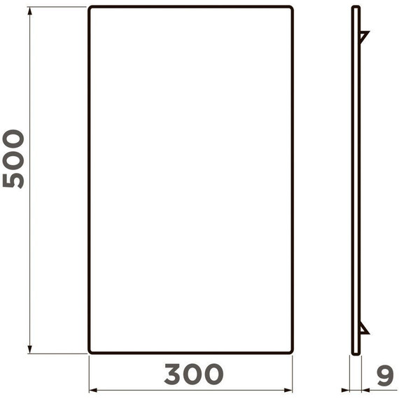 Разделочная доска Omoikiri CB-Sintesi-L 4999071, графит фото 2