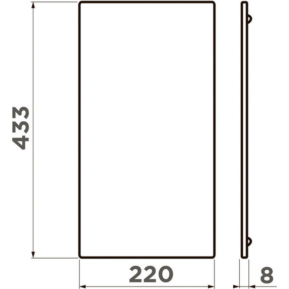 Разделочная доска Omoikiri CB-Sintesi-M WD 4999097, wood фото 2